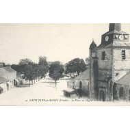 Saint-Jean-de-Monts - La Place de l'église
